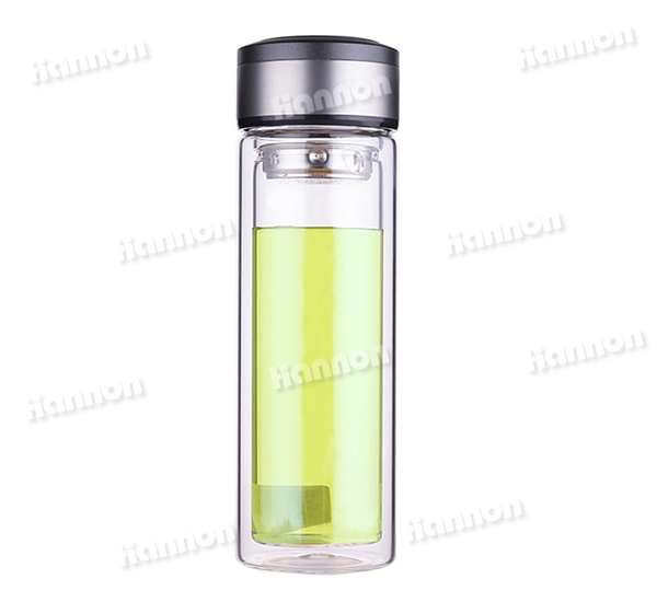 直身雙層玻璃杯（420ml）HN-1705-420